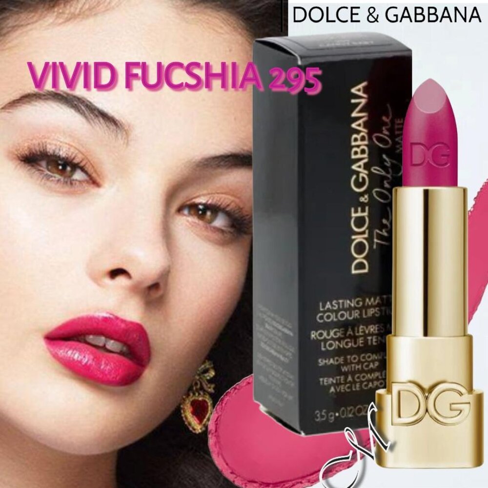 DOLCE & GABBANA The Only One Sheer Moisture* Lipstick~VIVID FUCHSIA 3.5g NIB